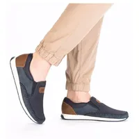 Rieker Herren Slipper Blau 42