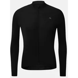 Danish Endurance Langarmshirt Aero LS Cycling Jersey in marineblau - M