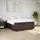 vidaXL Boxspringbett 180 x 200 cm Dunkelbraun