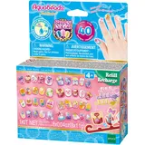 Aquabeads Fingernägel Nachfüllset gelb-pink