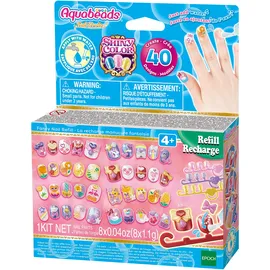 Aquabeads Fingernägel Nachfüllset gelb-pink