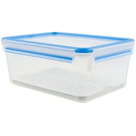 Emsa Frischhaltedose Clip & Close blau 19,5 x 26,3 cm 3,7 l