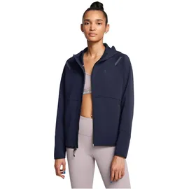 Under Armour Unstoppable Fleece Kapuzenjacke Damen 410 - midnight navy/black M