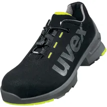 Uvex Halbschuh schwarz/gelb uvex 1, S2, EU-Schuhgröße: 43