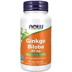 Now Foods Ginkgo Biloba 60 St