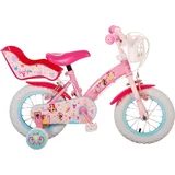 Volare Kinderfahrrad Disney Princess 12 Zoll Kinderrad in Rosa