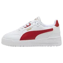 Puma Shuffle Downtown LO JR Weiß/Candy Apple Gold 39