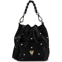 Coccinelle Beat Schultertasche Leder Black