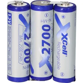 Akkuman 3er Reihe Lotfahne AA 2700 mAh 3 St.