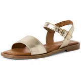 TAMARIS Sandalette Damen Blockabsatz metallic,EU 37