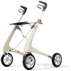 Carbon Ultralight Komfort Rollator perlweiß