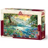 Art Puzzle Utopie 2000 Teile Puzzle