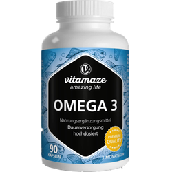 OMEGA-3 1000 mg EPA 400/DHA 300 hochdosiert Kaps. 90 St
