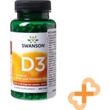 Swanson High Potency Vitamin D-3 Kapseln 250 St.