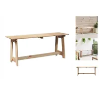 VidaXL Gartenbank 119x35x47 cm Massivholz Kiefer