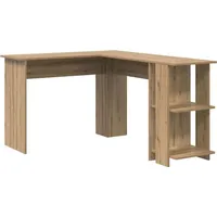 VidaXL Eckschreibtisch Artisan-Eiche Braun