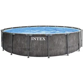 Intex Greywood Prism Frame Pool Set 549 x 122 cm inkl. Filterpumpe