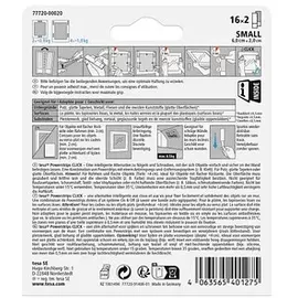Tesa Klettstreifen Powerstrips CLICK Small 1,8 kg 2 St.