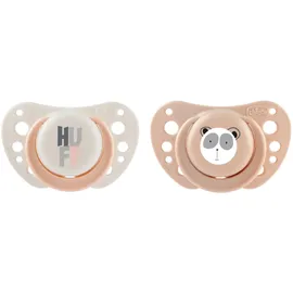 Chicco PhysioForma Schnuller Air Rosa, Schnuller 0-6 Monate, Silikonsauger, anatomisch und funktionell, unterstützt die physiologische Atmung, rosa, 2 Stück
