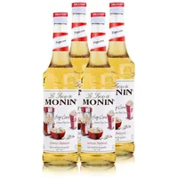 Monin Sirup PopCorn 700ml - Cocktails Milchshakes Kaffeesirup (4er Pack)