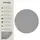 Tectake Kurzflorteppich Soft Zone Ø Ø 120 cm grau