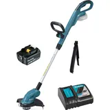 Makita Akku-Rasentrimmer 18 V / 5,0 Ah Akku + Ladegerät