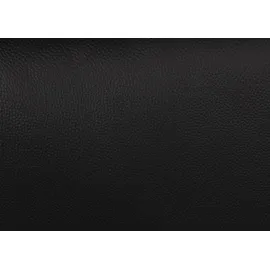 Mendler Relaxsessel HWC-K98 Kunstleder 77 x 110 x 77 cm Schwarz mit Hocker
