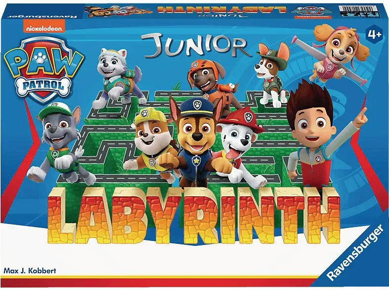 RAVENSBURGER Paw Patrol Junior Labyrinth Kinderspiel Mehrfarbig