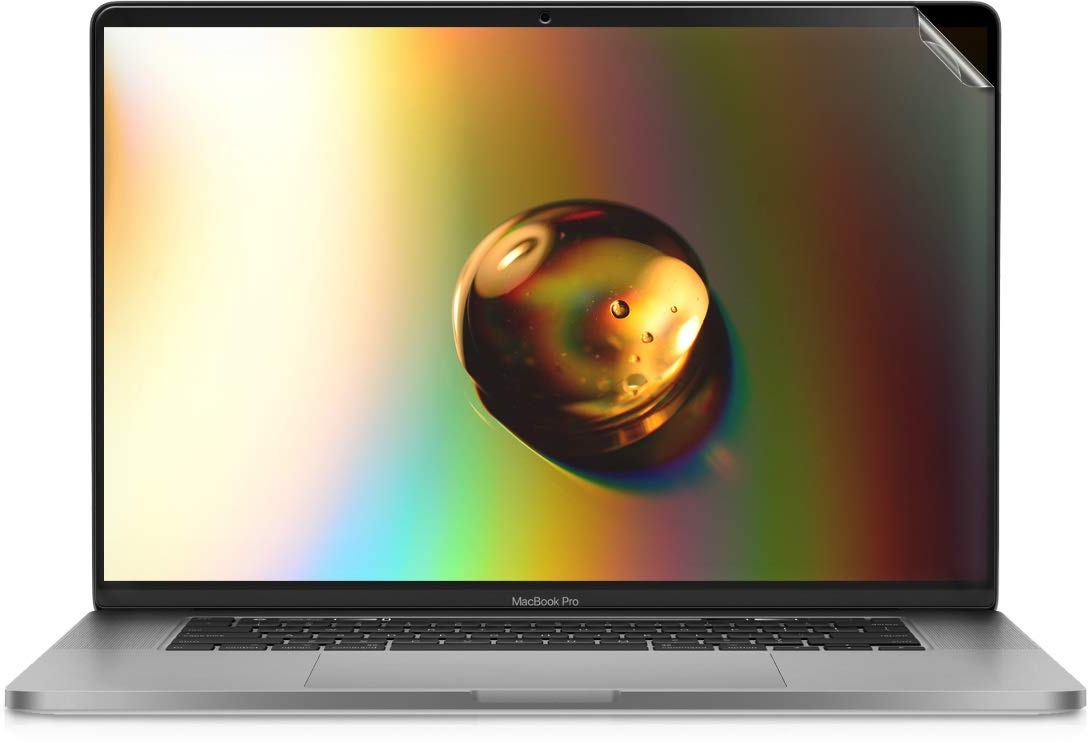 kwmobile Schutzfolie matt kompatibel mit Apple MacBook Pro 16" (2019) A2141 - Folie Displayschutz - Displayschutzfolie Displayfolie entspiegelt