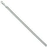 VIVANCE Armband 925/- Sterling Silber rhodiniert weiß 23 cm
