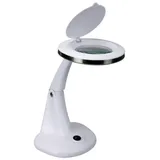 VELLEMAN Velleman, Werkbank Zubehör, LED-LUPENLEUCHTE 3 + 12 DIOPTRIEN - 6 W - 30 LEDs - WEIß