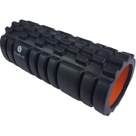 Sveltus Massagerolle, Erwachsene, Unisex, Schwarz/Orange, Einheitsgröße