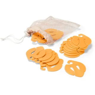 Tchibo - 20 Socken-Clips - orange