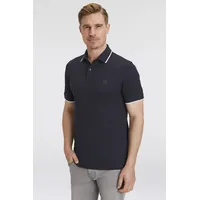 Boss Poloshirt 'Passertip' - Weiß,Dunkelblau - 3XL,XXXL