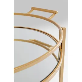 Kare DESIGN Servierwagen Emilia 85801 Glas Gold