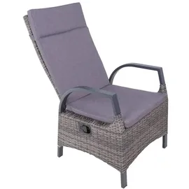 Garden Pleasure Hochlehner Almada 2er Set 58 x 65 x 113 cm grau 2 St.