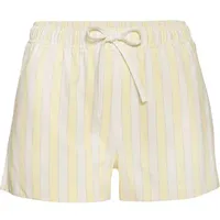 VIVANCE Pyjamashorts Gelb/Weiß 44/46