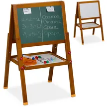 Relaxdays Kinderstandtafel mit Whiteboard 1-tlg (1,9 kg)