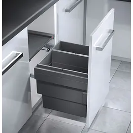 HAILO Einbaumülleimer 50 l Grau