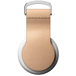 Nomad Airtag Leather Loop 90 degrees Natural