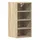 vidaXL Hängeschrank Holzwerkstoff 30x29,5x60 cm Braun