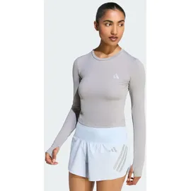 adidas Damen, T-Shirt adi365 Running ESSENTIALS Longsleeve - medium Grey heather, - 2XL