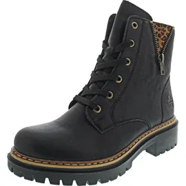 Rieker Schnürstiefeletten in Schwarz | Gr.: 42