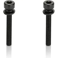 XLC Schraubenbolzen für Flatmountadapter M5x34mm, Standard Kopf, 2er-Set schwarz