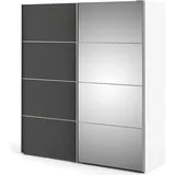 Ebuy24, Kleiderschrank, Schiebetürenschrank Veto (202 x 182 x 64 cm)