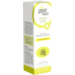 pjur® MED «Vegan Glide» Vegan Formulation, veganes Gleitgel ohne Zusatzstoffe 100 ml