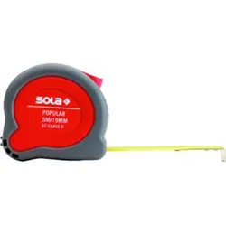 SOLA Taschenbandmaß Popular 5mx19mm gelb