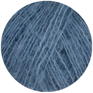 Lana Grossa Soffio | Flauschiges Lace-Garn aus Merino- & Baumwolle mit 10% Kaschmir | Handstrickgarn aus 60% Schurwolle (Merino superfein), 30% Baumwolle (Bio) | 25g zum Stricken | 212m Garn FB 12