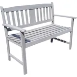 Garden Pleasure Parkbank 110 x 56,5 x 86 cm grau