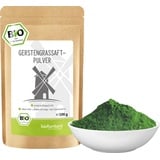 Gerstengrassaftpulver BIO 100 g - Extrakt 33:1 - Rohkostqualität aus den USA - ohne Zusätze ideal zum Anthony William Smoothie | bioKontor